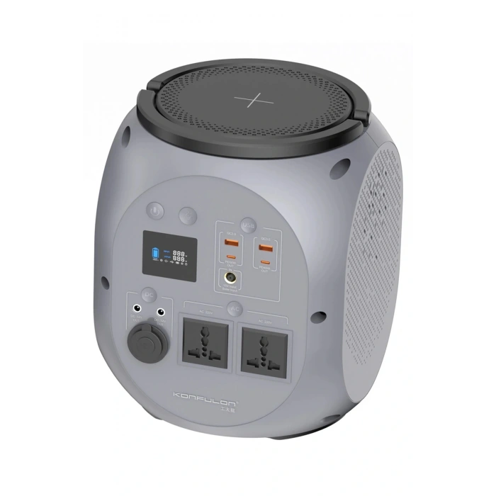 CN08 Powerbank 600W 180.000 mAh Kamp Şarj 45W PD - Gri