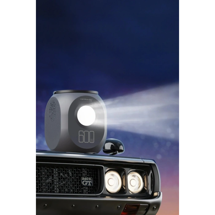 CN08 Powerbank 600W 180.000 mAh Kamp Şarj 45W PD - Gri