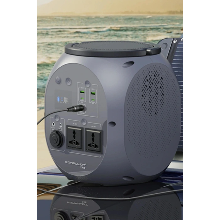 CN08 Powerbank 600W 180.000 mAh Kamp Şarj 45W PD - Gri