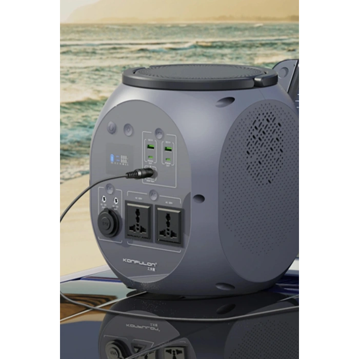 CN09 Powerbank 1000W 270.000 mAh Kamp Şarj 45W PD - Gri