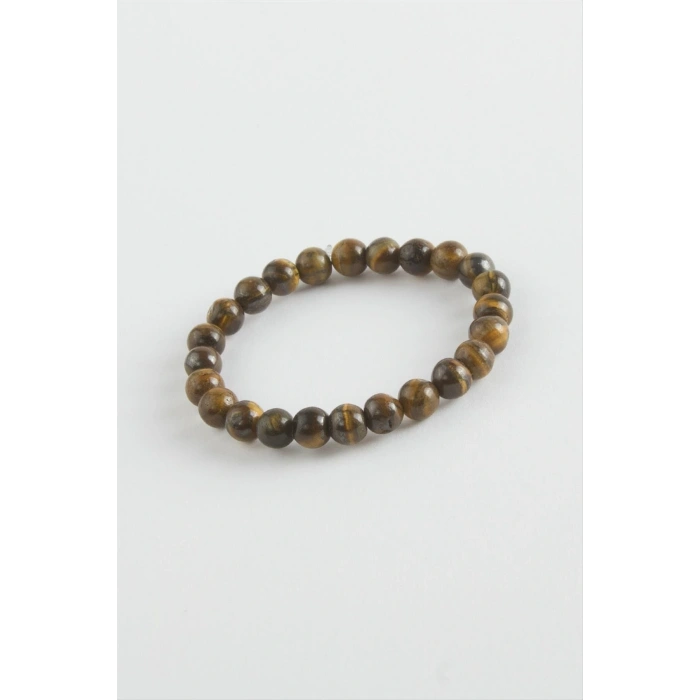 Çocuk Kaplangözü Doğaltaş Bileklik 6 mm