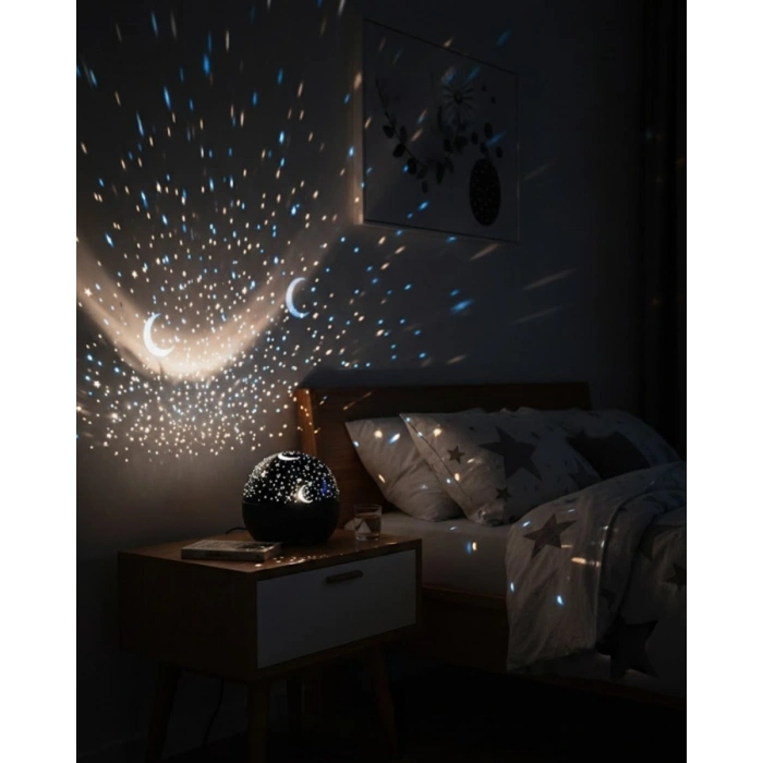 Çocuk Odası İçin Fişli Yıldız Gece Lambası