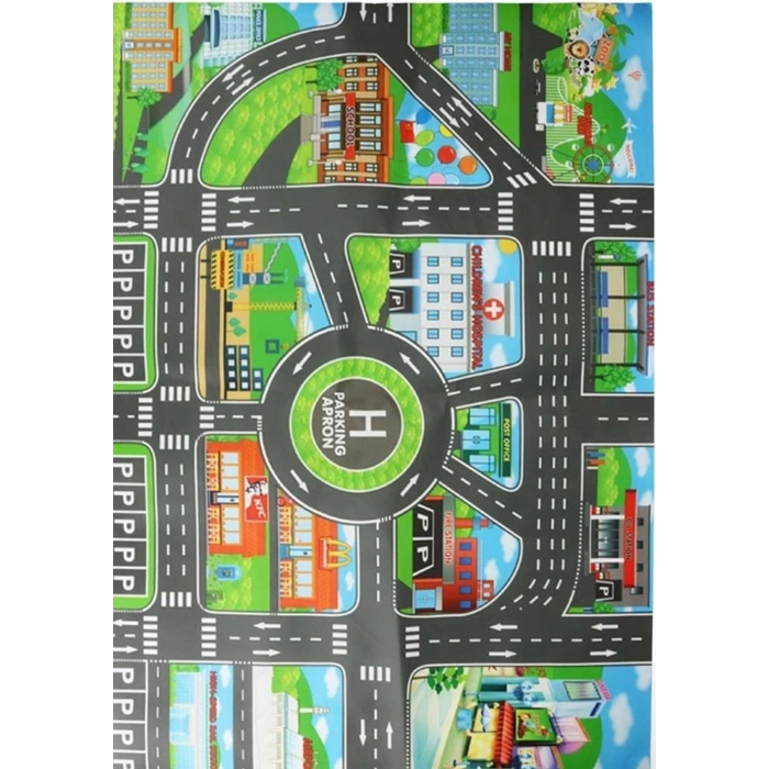 Çocuk Oyun Matı (Mutlu Şehir Hayatı)