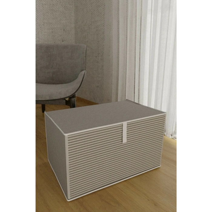 Çok Amaçlı Düzenleyici Kutu Organizer Cırt Cırtlı Hurç Mega Boy 30cm X 40cm X 60cm (1 Adet) 6272