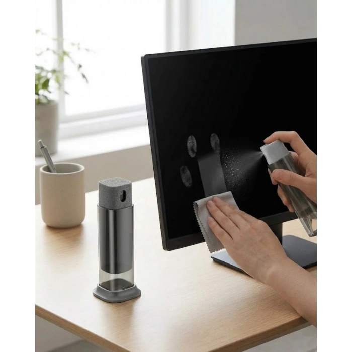 Çok Amaçlı Ekran Temizleme Sprey Şişesi Telefon Tablet Bilgisayar Temizleme Kabı