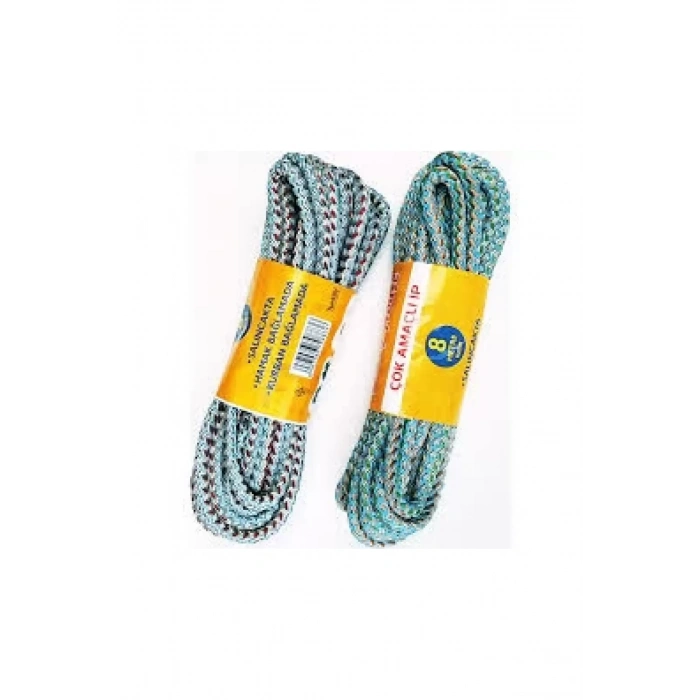 Çok Amaçlı Kalın İp 8 Mt 1 Adet -56456