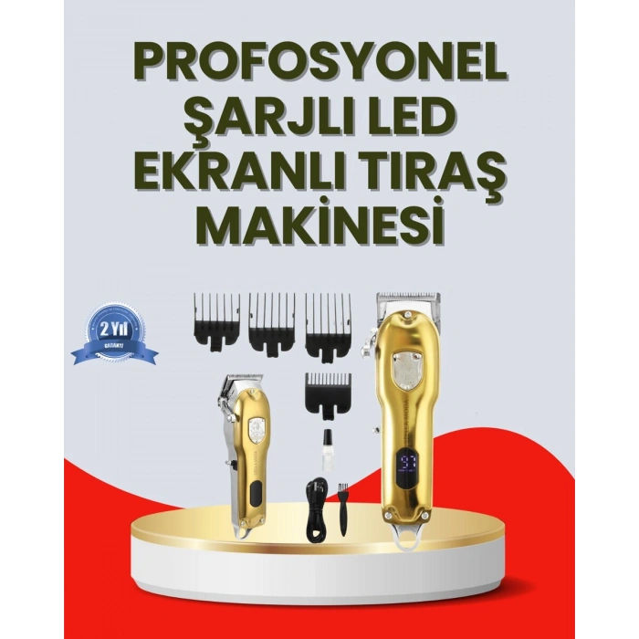 Çok Fonksiyonlu Saç Sakal Ve Vücut İçin Tıraş Makinesi