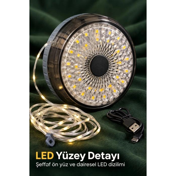 Çok Modlu Kamp Aydınlatması ve LED Şerit Işık