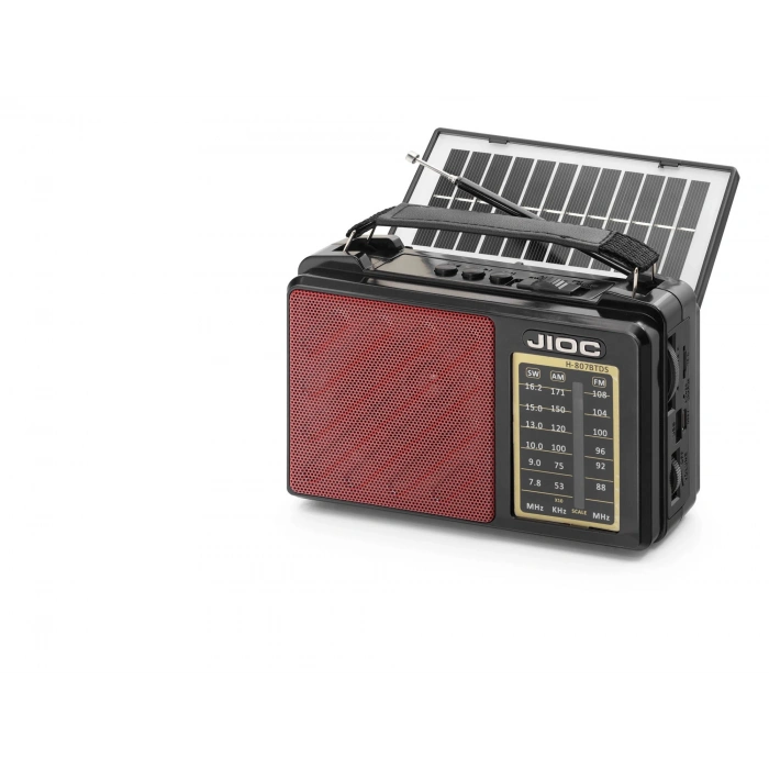 Çok Renkli̇ Nostalji̇k Kamp Ve Outdoor Solar Şarjli Tws Hoparlör H807BTDS