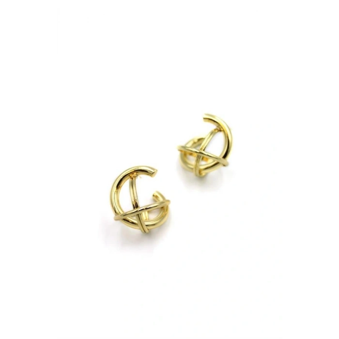 Çoklu Halka Küpe - Altın