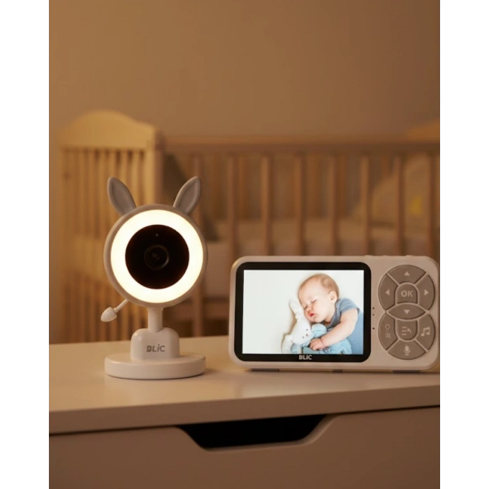 Çoklu Kamera Destekli Bebek İzleme Sistemi Rgb Gece Lambalı