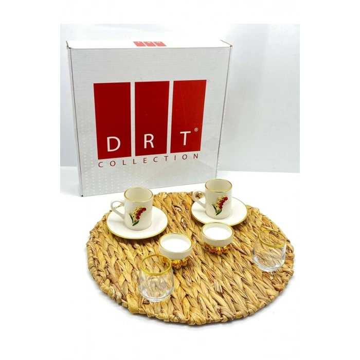 Collection Kahve Seti Lale -DRT-6060-5