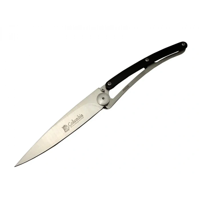 Columbia EXT 2990A Deejo Siyah Kamp Çakı 22,5cm- Manuel, Kemerlikli, Ultra Hafif