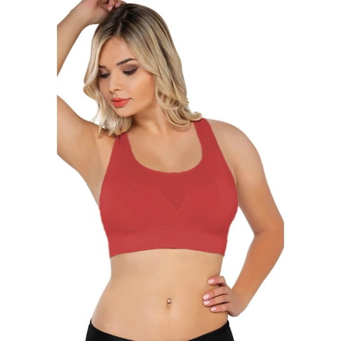 MARSİLYAN™ CORAL MI  4027 Seamless Tül Pedli Toparlayıcı Büstiyer