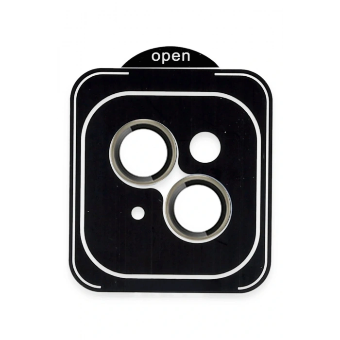 Apple iPhone 13 PVD Metal Kamera Lens - Natural Grey