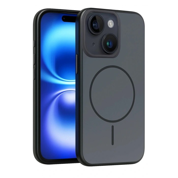 Apple iPhone 14 Neva Magsafe Kapak - Siyah