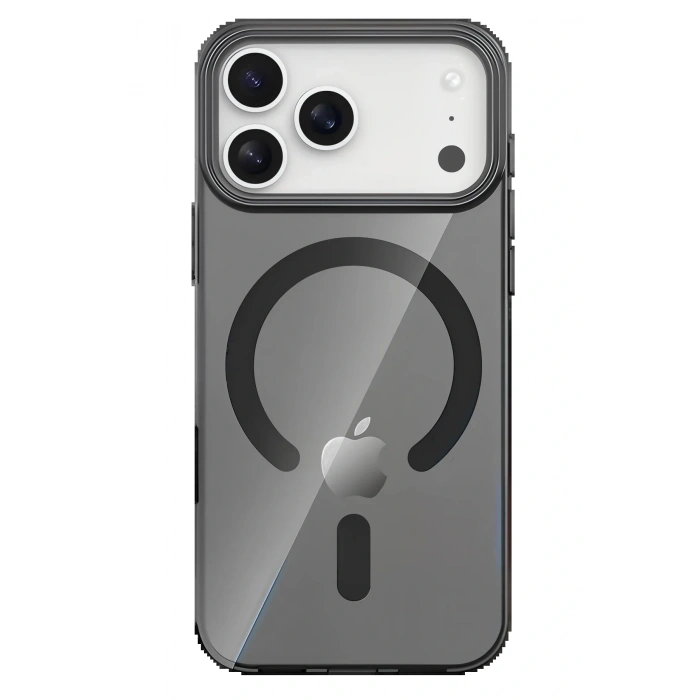 Apple iPhone 17 Pro Max PC Blank Magsafe Kapak - Siyah