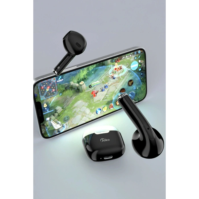 GT12 Kablosuz Airpods Kulaklık - Siyah