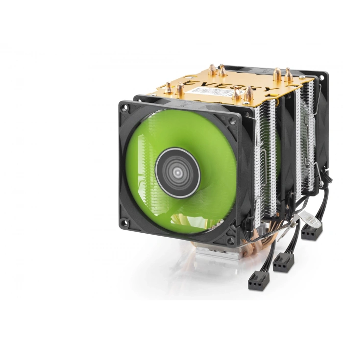 Cpu İşlemci Kule Tipi Soğutucu 600 Serisi Üç Fanlı 6 Bakır Borulu ND2605