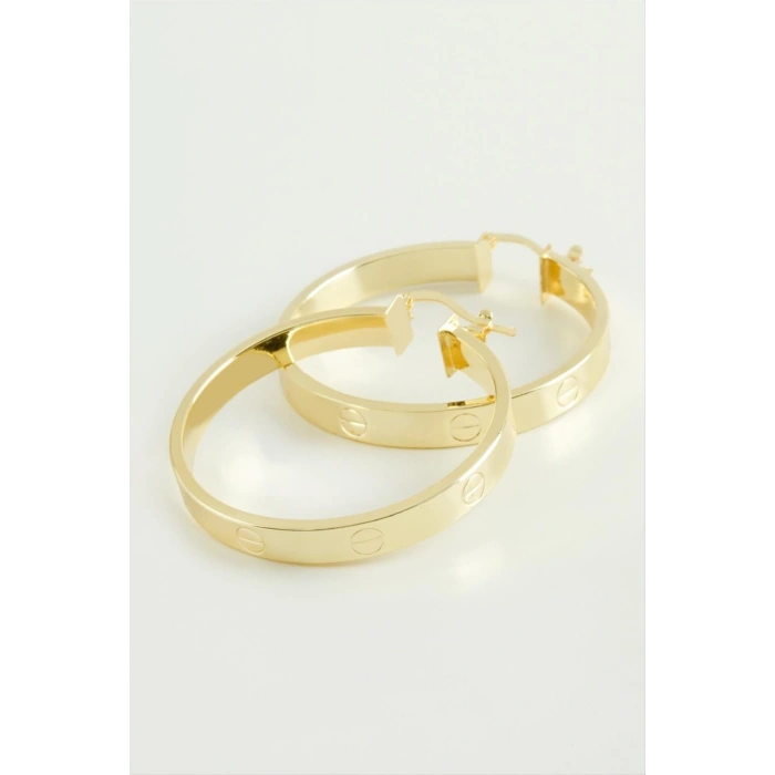 Crt Halka Küpe 4,5 cm