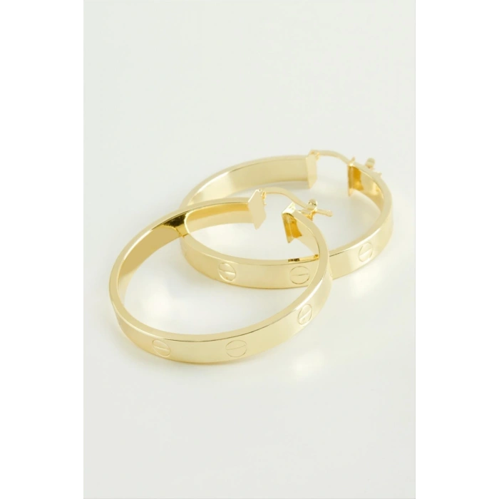 Crt Halka Küpe 4,5 cm