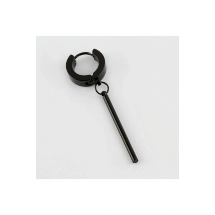 Çubuk Figürlü Çelik Erkek Küpe 1 Adetc