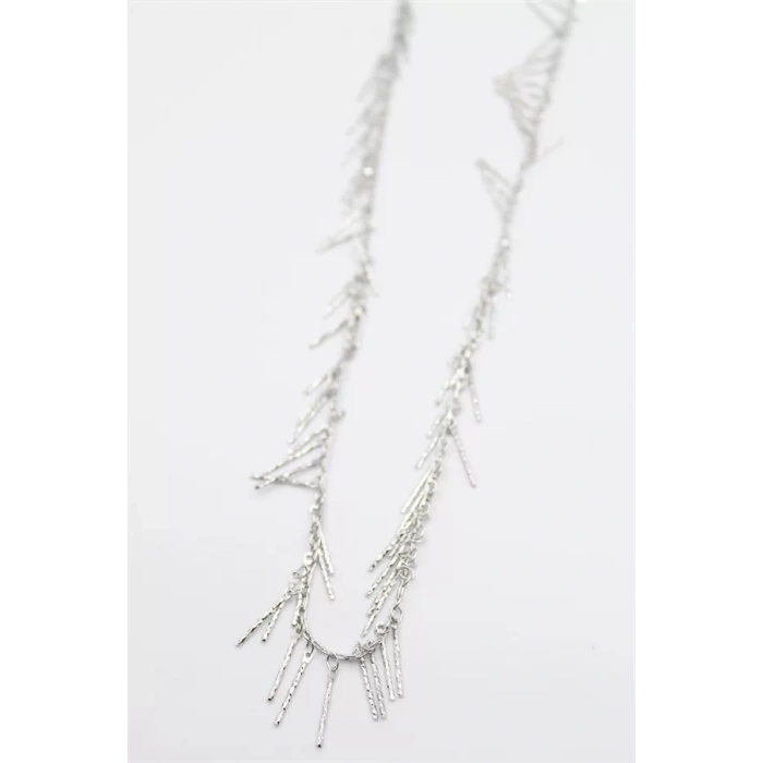 Çubuk Sallantılı  Kolye - Gümüş