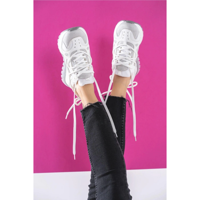 Cypress Beyaz Spor Ayakkabı