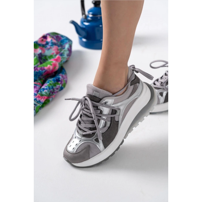 Cypress Gri Spor Ayakkabı