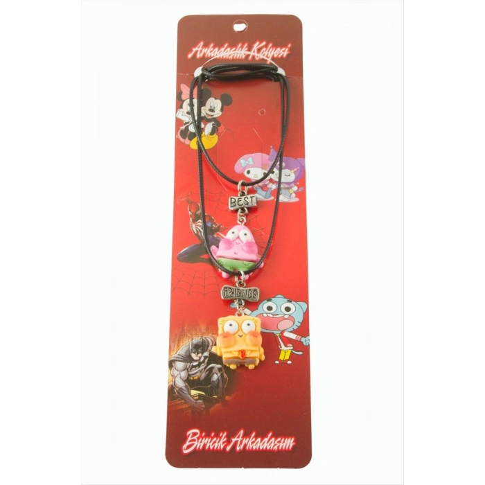 Çzgflm Karakteri Arkadaşlık Kolyeleri (Çift Kolye)