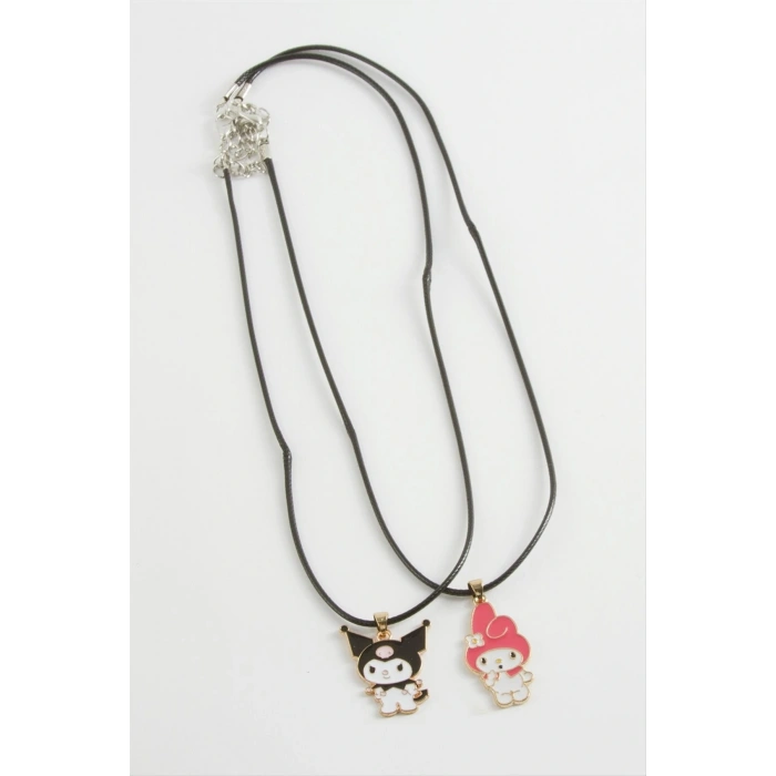 Çzgflm Karakteri Arkadaşlık Kolyesi (Çift Kolye)