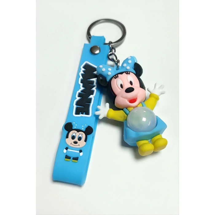 Çzgflm Karakteri Işıklı Silikon Anahtarlık