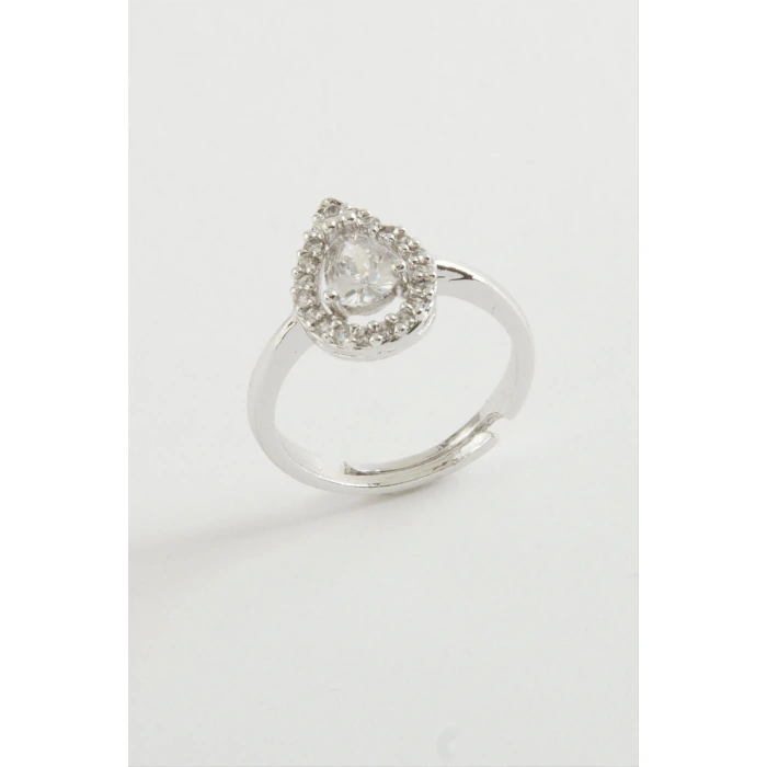 Damla Zirkon Taşlı Yüzük