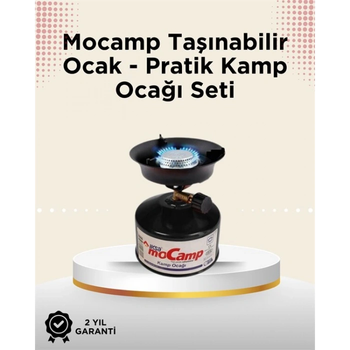 Dayanıklı Paslanmaz Ve Yüksek Isı Dayanımlı Kamp Ocağı – Uzun Süreli Kullanım İçin