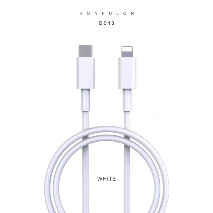 DC13 1M 20W Type-C to Lightning Kablo iphone Uyumlu