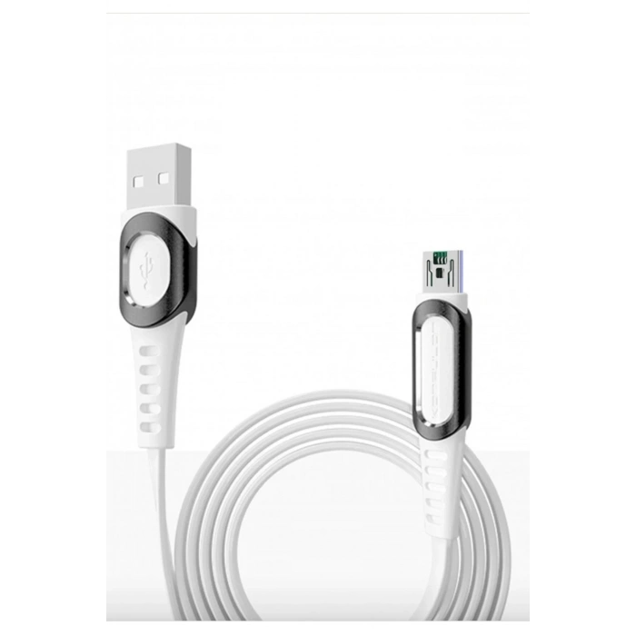 DC24 Micro USB Kablo 1.2M 4A - Beyaz