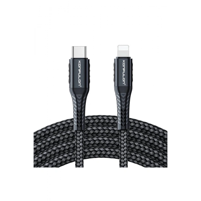 DC35 Type-C to Lightning Kablo 1MT - Siyah