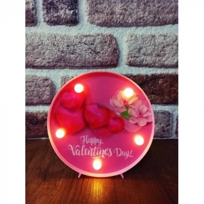 Dekoratif 3D Led Lamba Valentines Day Led Lamba