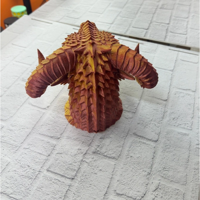 Dekoratif Gold Ejderha Heykeli Koleksiyonluk Fantastik Tasarım