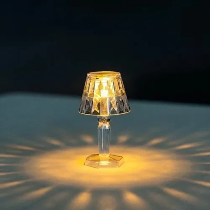 Dekoratif Pilli LED Masa Lambası 12Li