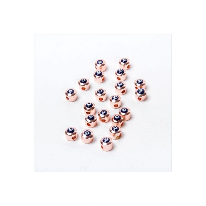 Delikli Nazar Boncuklu Metal Ara Aparat