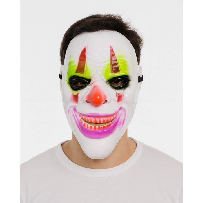 Delirten Gülüş Psikopat Palyaço Temalı Joker Maskesi