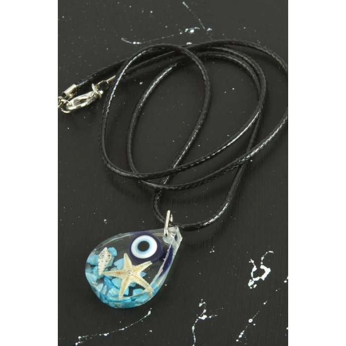 Deniz Yıldızı Damla Epoksi Kolye