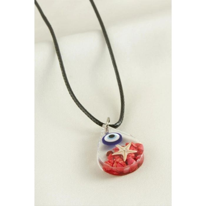 Deniz Yıldızı Damla Epoksi Kolye