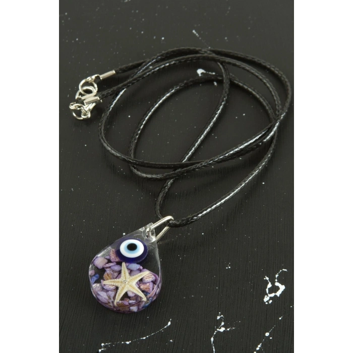 Deniz Yıldızı Damla Epoksi Kolye