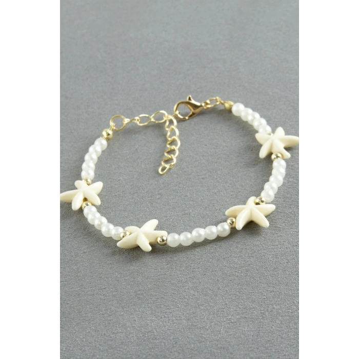 Deniz Yıldızı İnci Bileklik