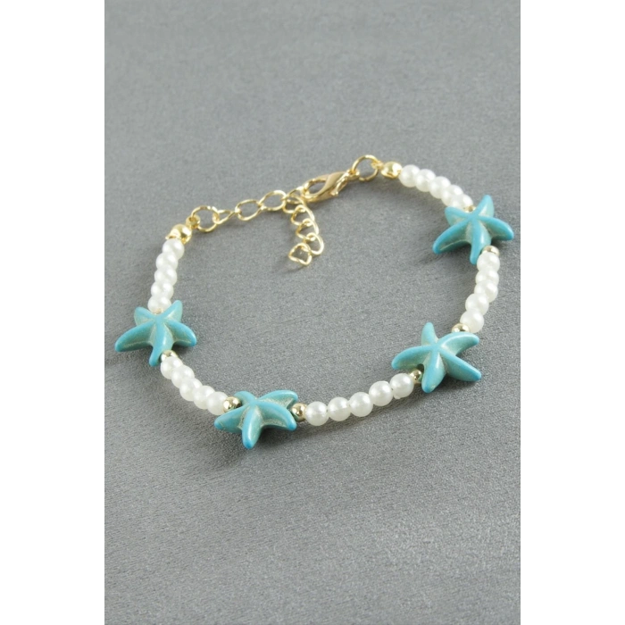 Deniz Yıldızı İnci Bileklik