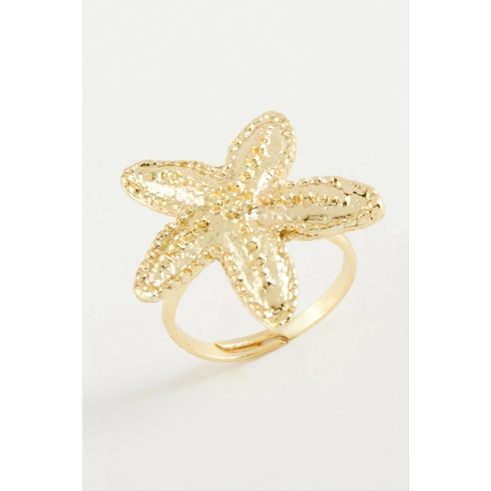 Deniz Yıldızı Metal Yüzük