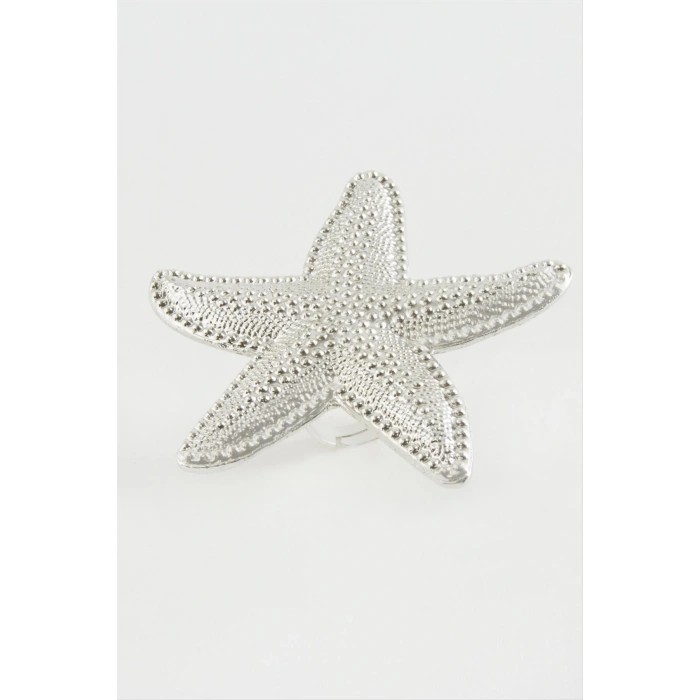 Deniz Yıldızı Metal Yüzük