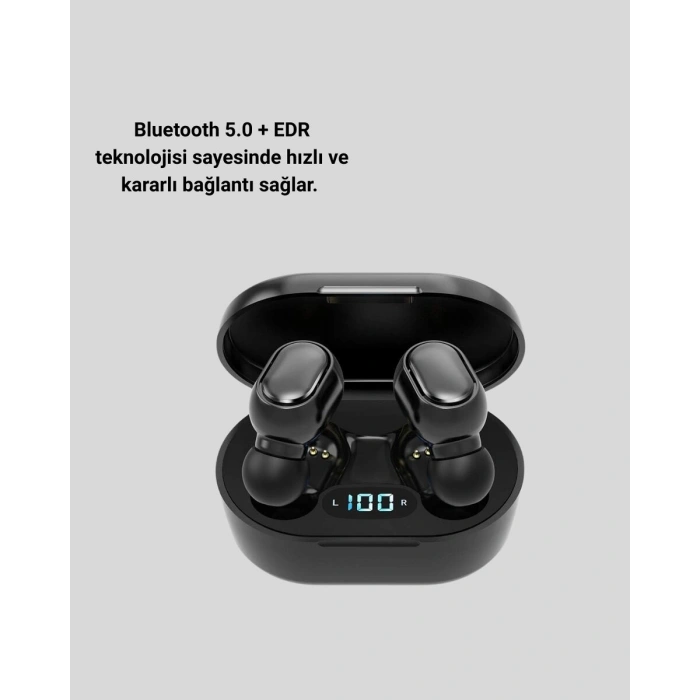Derin Bass Ve Net Tiz Özellikli Bluetooth Kulaklık